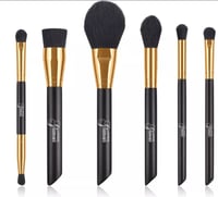 6 Piece Makeup Brush Set 