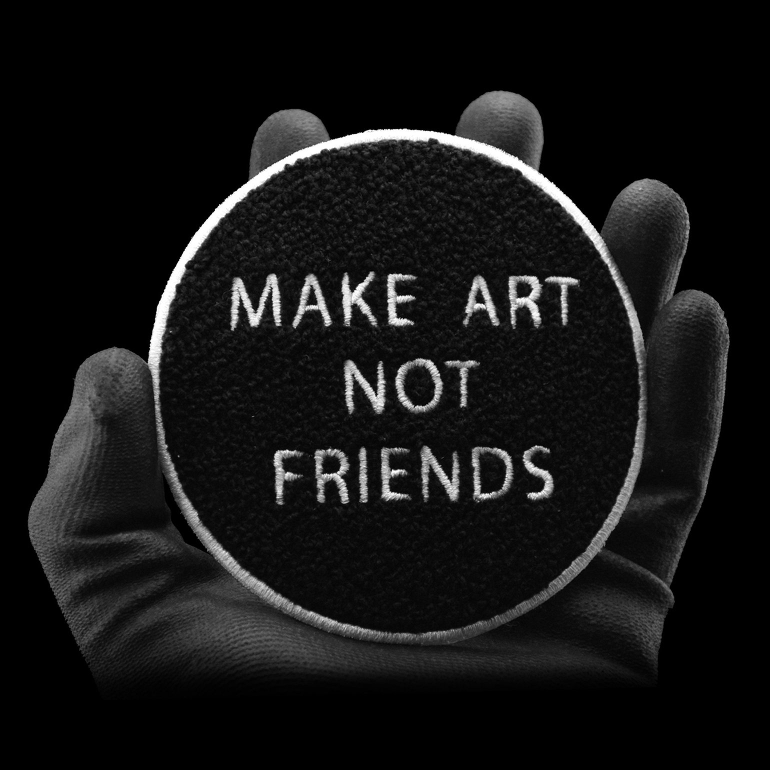 Image of MAKE ART NOT FRIENDS / PATCH