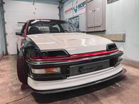 Image 1 of JDM 88-91 Civic/CRX Headlight intake duct (kit)