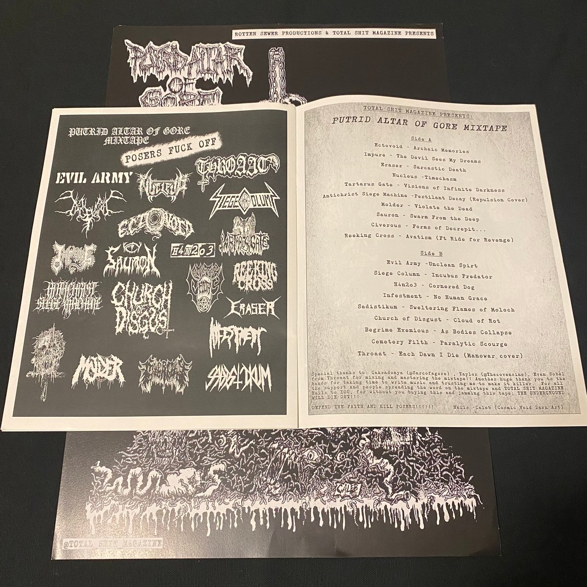 Anthems of The Undesirable — V/A - Putrid Altar Of Gore Mixtape (+