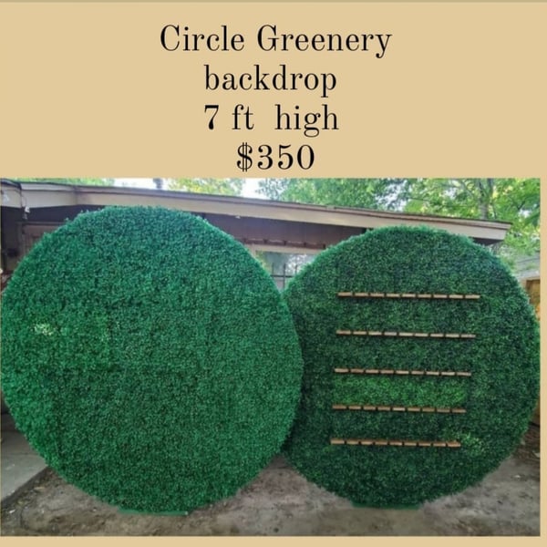Image of Round Greenery