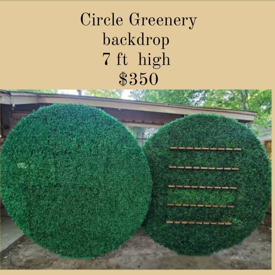 Image of Round  Greenery 