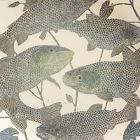 Image 4 of Group of Trout art card