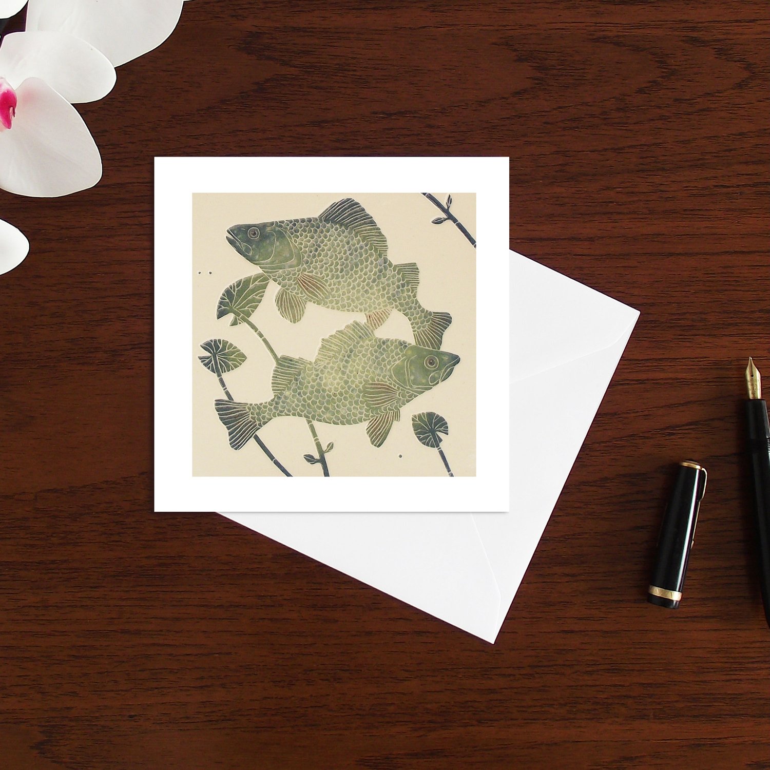 Image of Two Perch art card