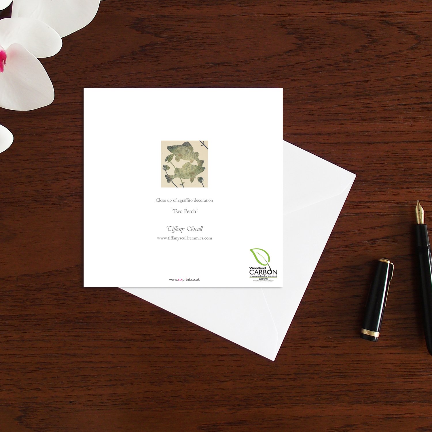 Image of Two Perch art card