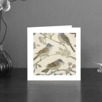 Image 1 of Blackcaps art card