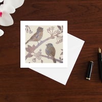 Image 2 of Chaffinches art card