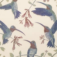 Image 4 of Five Hummingbirds art card