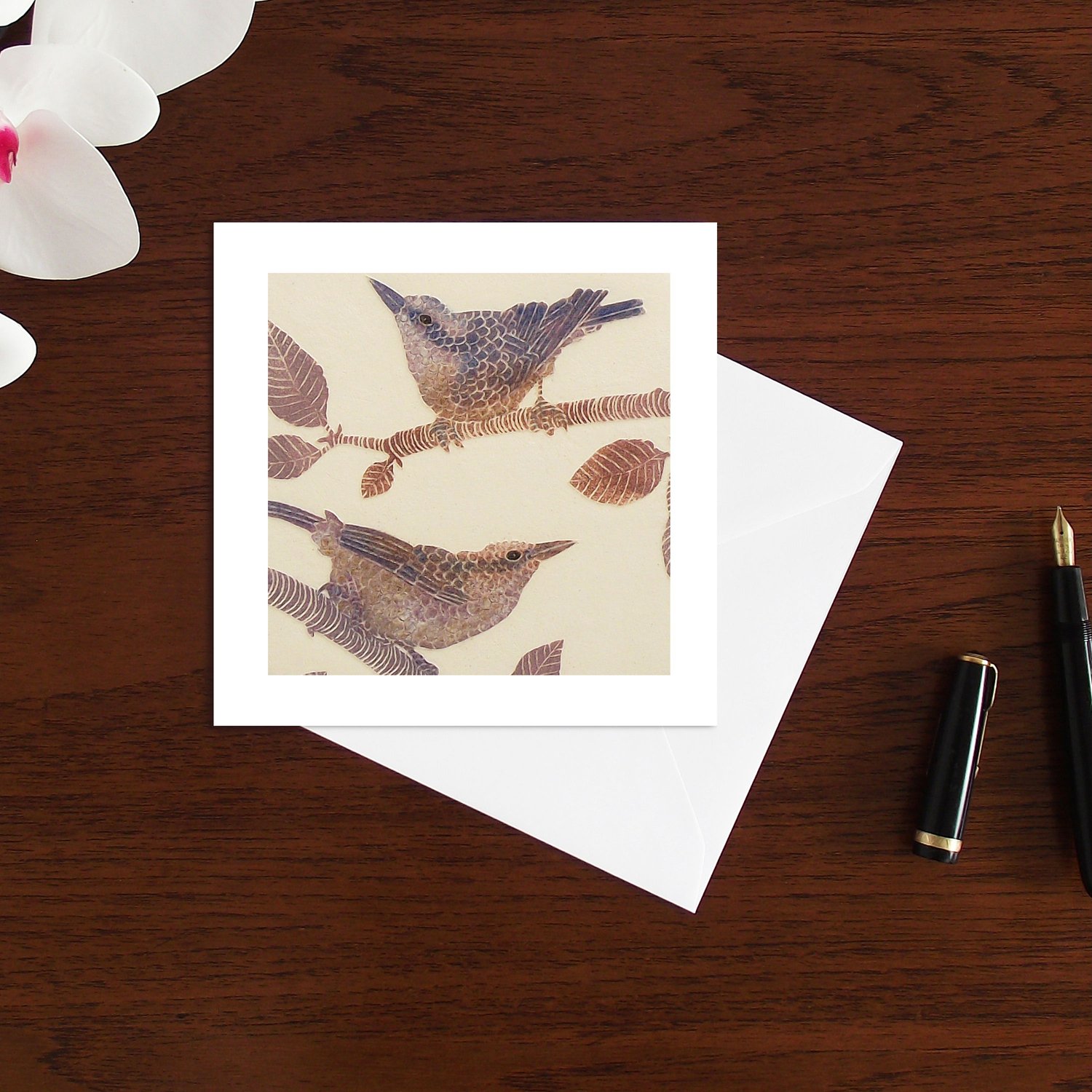 Image of Nuthatch art card