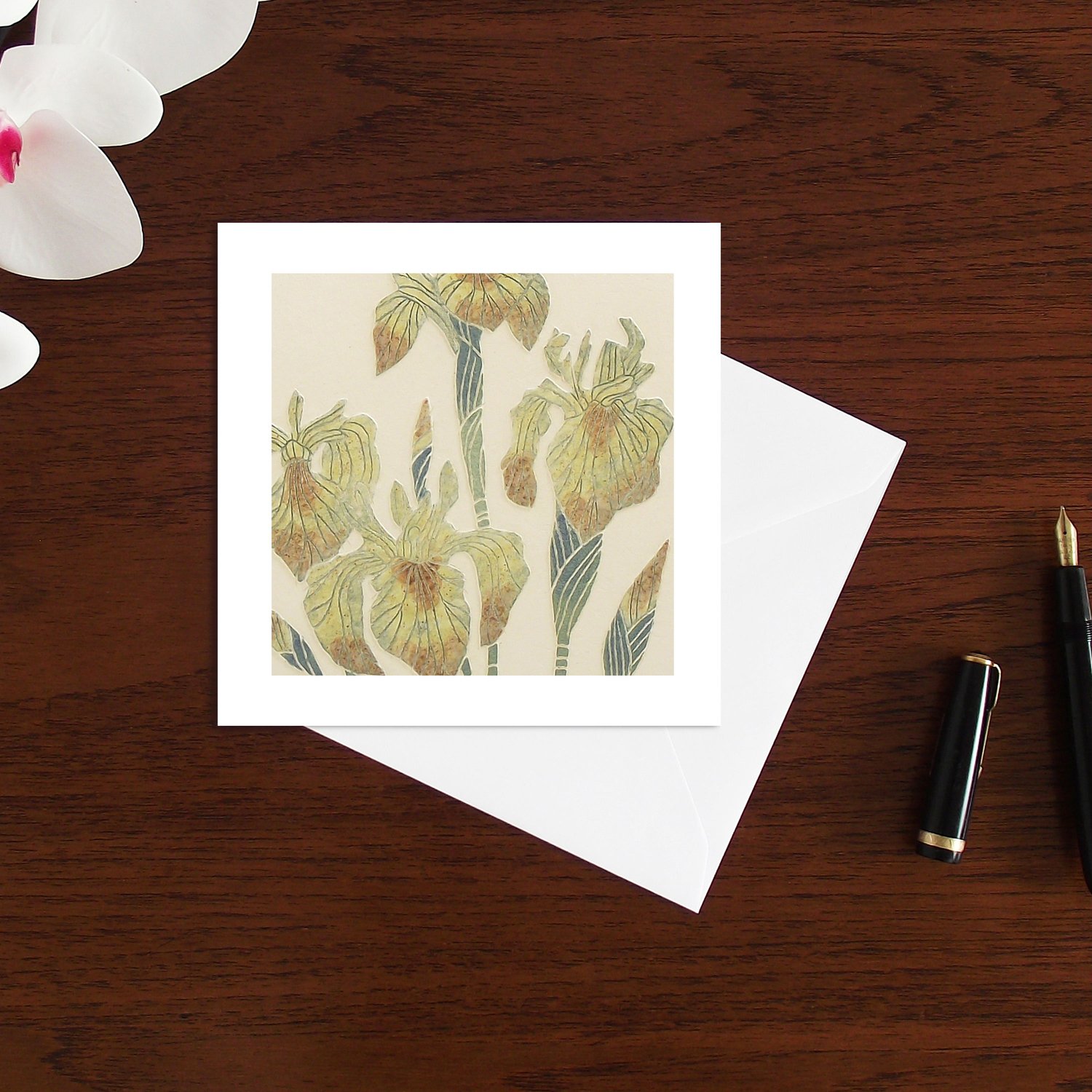 Image of Iris art card