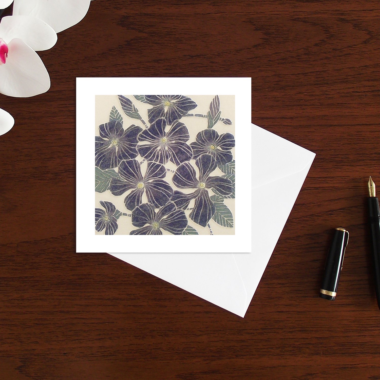 Image of Periwinkle art card