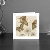 Swallow tailed butterflies art card