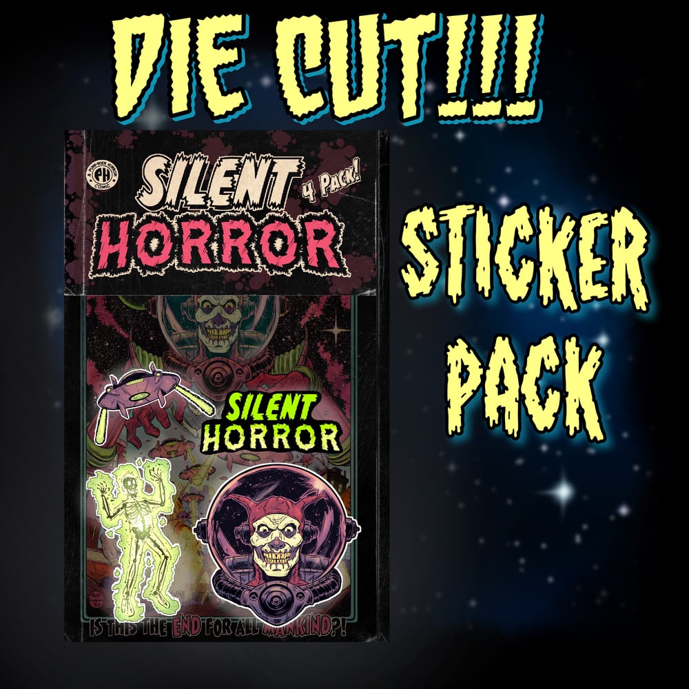 Image of Die Cut sticker pack