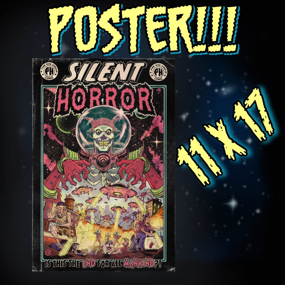 Image of 11x17 ASTROFIENDS POSTER!