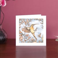 Image 5 of Flying sunbird art card