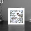 Fairy wrens art card