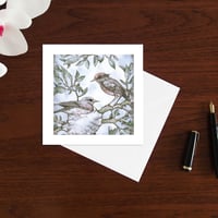 Image 2 of Fairy wrens art card