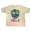 'HELP' Skater style t-shirt