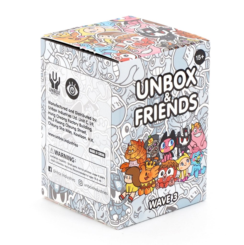 UNBOX & FRIENDS WAVE 3 INDIVIDUAL BOX