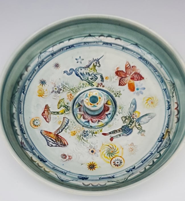 Whispers of the Flower Dish