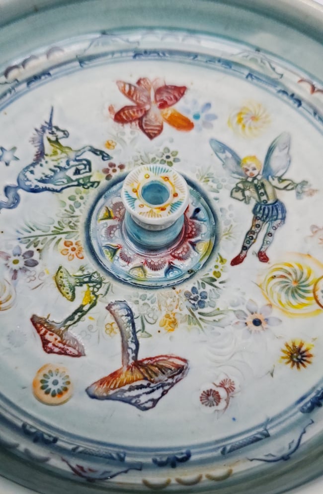 Whispers of the Flower Dish