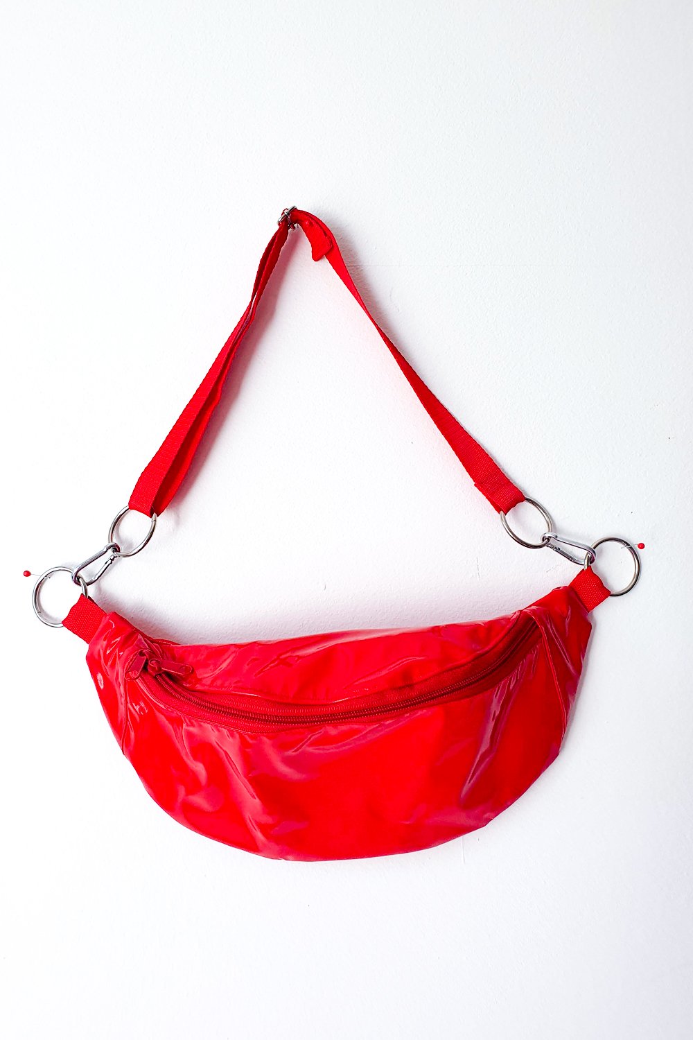 Image of Red PVC Fannypack