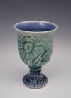 Flower Fairy Evening Bas Relief Porcelain Chalice