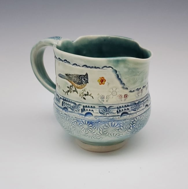 Small Titmouse Pitcher