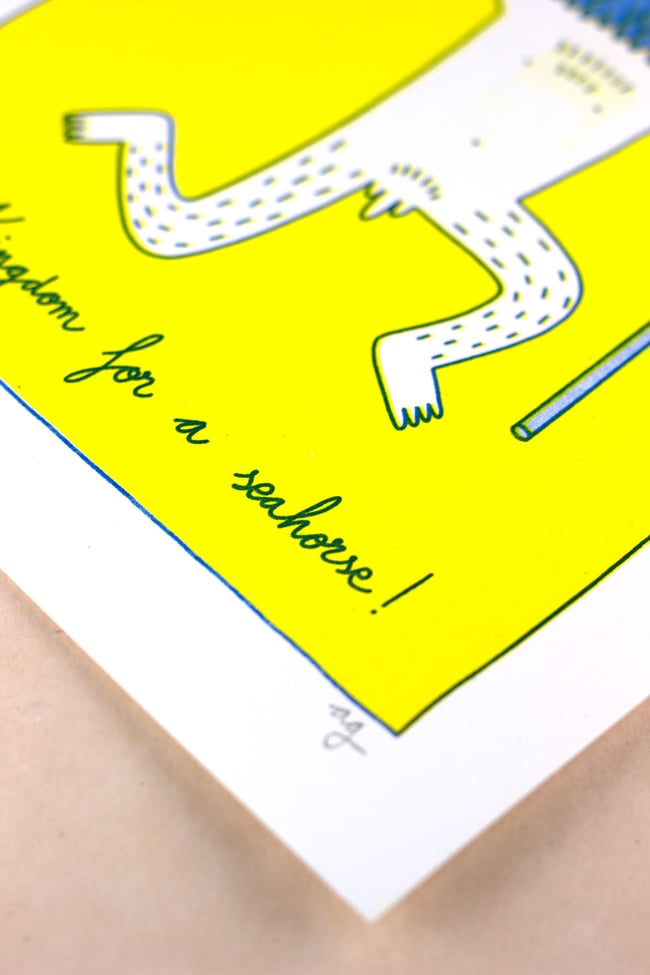 My Kingdom for a seahorse!