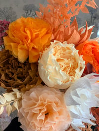 Image 2 of Autumn Bouquet- Peonies, Dahlias & Pom Poms