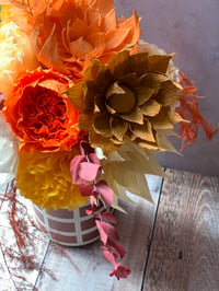 Image 4 of Autumn Bouquet- Peonies, Dahlias & Pom Poms