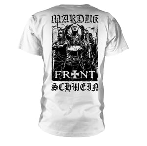 Image of Marduk - Frontschwein white t-shirt