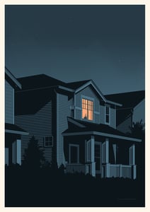 Image of Night Window Artprint