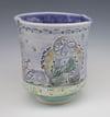 Soft Lavender Bhuddha Porcelain Tumbler