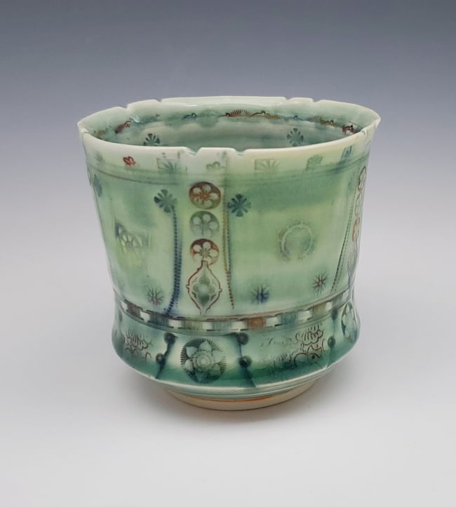 Soft Green Tea Tumbler