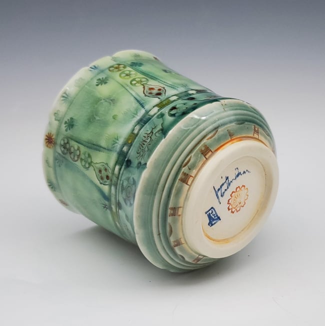 Soft Green Tea Tumbler