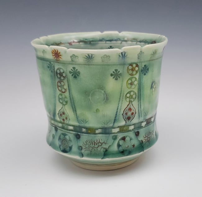 Soft Green Tea Tumbler