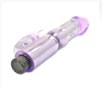 Image 2 of Crystal Purple Rabbit Vibrator 