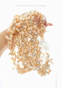 Image 1 of Casia deluxe beaded halo