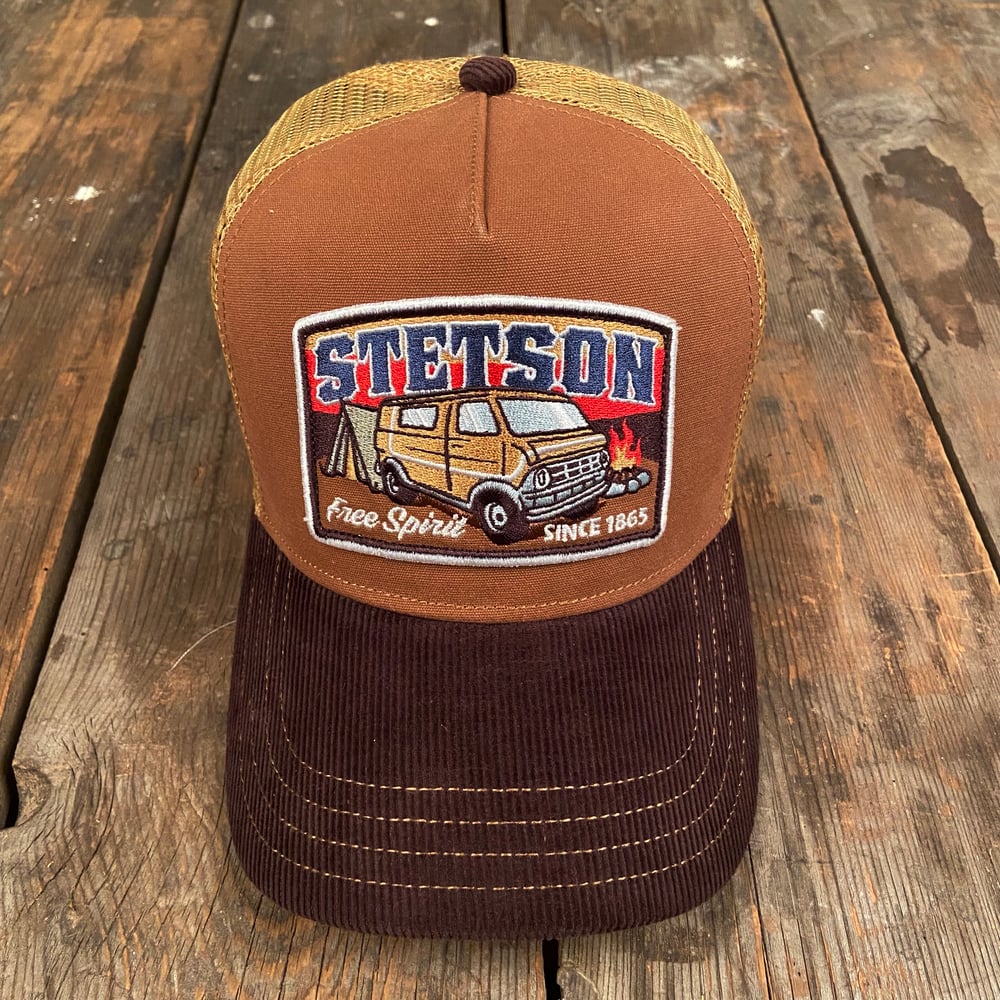 Image of STETSON MESH CAP "CAMPING"