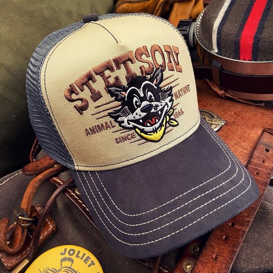 Image of STETSON MESH CAP "ANIMAL NATURE"