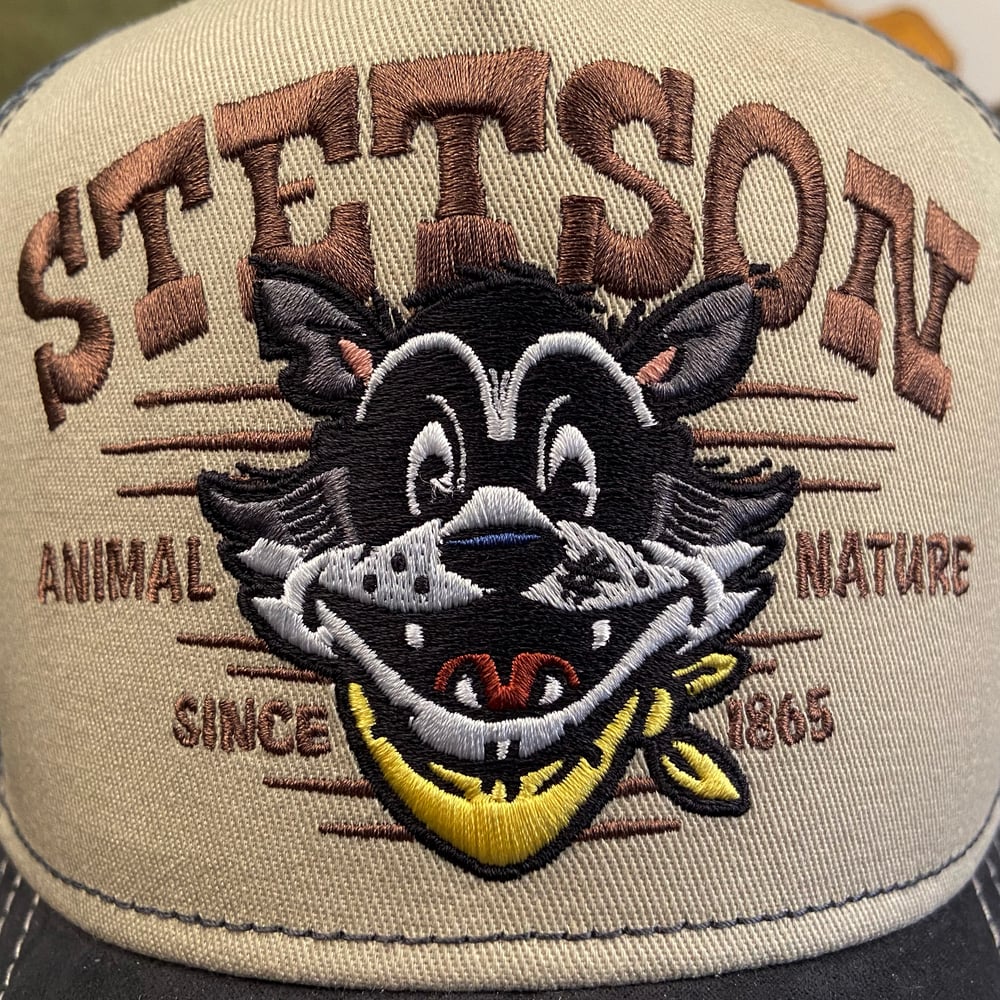 Image of STETSON MESH CAP "ANIMAL NATURE"