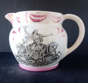 Neptune and Peacock Queen jug