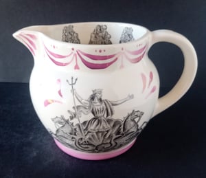 Neptune and Peacock Queen jug