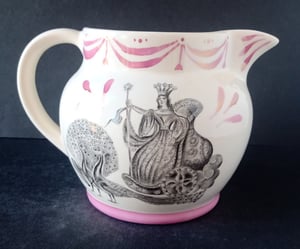 Neptune and Peacock Queen jug