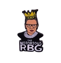 Image 1 of NOTORIOUS RBG PIN