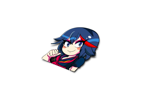 Image of Ryuko el Borracha or Normal Ryuko Sticker