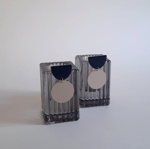 Image of Pendientes VENEZIA - Gris topo