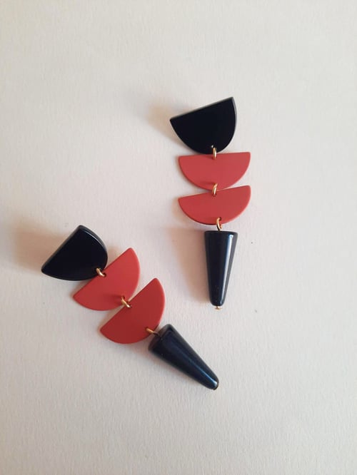 Image of Pendientes FIRENZE- Coral