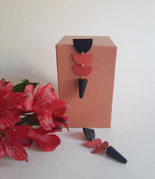 Image of Pendientes FIRENZE- Coral